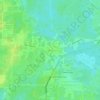 Burrell Boom topographic map, elevation, terrain