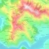 Marota topographic map, elevation, terrain