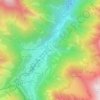 Cancéru topographic map, elevation, terrain