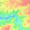Bel Air topographic map, elevation, terrain