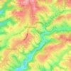Stein topographic map, elevation, terrain