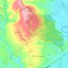 Upper Dampa topographic map, elevation, terrain