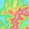 Langenhard topographic map, elevation, terrain