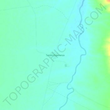 Calicanto topographic map, elevation, terrain
