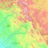Qada Raniyah topographic map, elevation, terrain