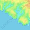 Les Groies topographic map, elevation, terrain