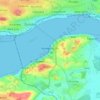 Newport-on-Tay topographic map, elevation, terrain