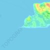 Punta Lobos topographic map, elevation, terrain