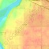 Furdale topographic map, elevation, terrain