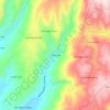 Pulucate topographic map, elevation, terrain