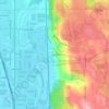 Dieringer topographic map, elevation, terrain
