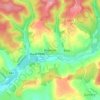 Belmont topographic map, elevation, terrain