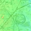 Chaoyang District topographic map, elevation, terrain