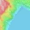 Abbazia topographic map, elevation, terrain