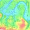 Pennaros topographic map, elevation, terrain