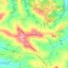 Vieux Crubelets topographic map, elevation, terrain