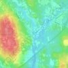 Hope Valley topographic map, elevation, terrain