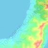 Pilapila topographic map, elevation, terrain