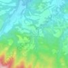 Kastel topographic map, elevation, terrain