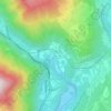 Aicha - Aica topographic map, elevation, terrain