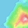 Chine topographic map, elevation, terrain
