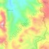 Pamoseang Pangga topographic map, elevation, terrain