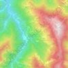 Case Materassi topographic map, elevation, terrain
