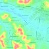 Dekemont Downs topographic map, elevation, terrain