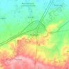 Royston topographic map, elevation, terrain