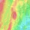 Coe Hill topographic map, elevation, terrain