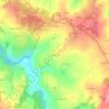 Soumagnas topographic map, elevation, terrain