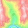 Huarautambo topographic map, elevation, terrain