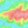 Entre Deux Bois topographic map, elevation, terrain