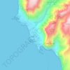 Borbalán topographic map, elevation, terrain