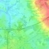 La Poterie topographic map, elevation, terrain