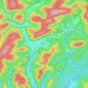 Hardt topographic map, elevation, terrain