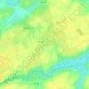 Le Village Pacary topographic map, elevation, terrain