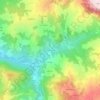 Mulino Pace topographic map, elevation, terrain