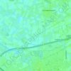 Hazelberg topographic map, elevation, terrain