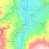 Huacapampa topographic map, elevation, terrain