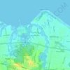 West Keansburg topographic map, elevation, terrain