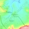 Nether Broughton topographic map, elevation, terrain