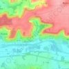 Vaux topographic map, elevation, terrain