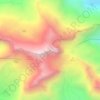Cerro Charkini topographic map, elevation, terrain