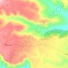 Terranova topographic map, elevation, terrain