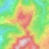Fur topographic map, elevation, terrain