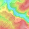 Montrot topographic map, elevation, terrain