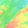 Hausmening topographic map, elevation, terrain