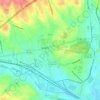 Whitefield topographic map, elevation, terrain