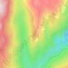 Guthega Trig topographic map, elevation, terrain